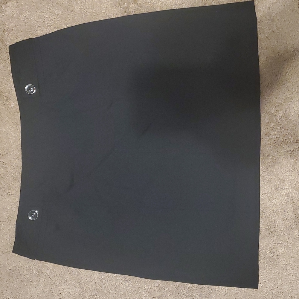 Black aline skirt